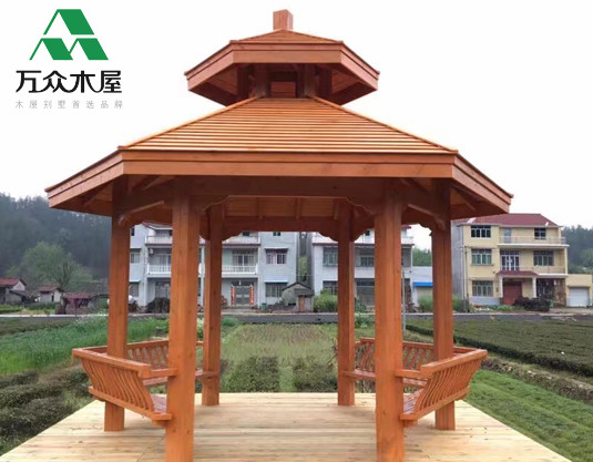 羅田防腐木涼亭