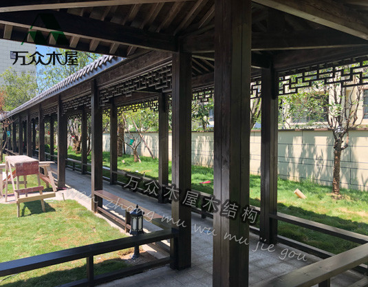 黃岡別墅復(fù)古長(zhǎng)廊